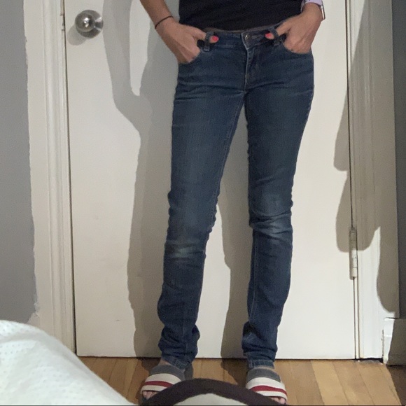 2/$30 Garage Denim Super Skinny size 1 - Picture 2 of 5